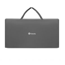 Приставне ліжечко Lionelo Theo Grey Stone Natural